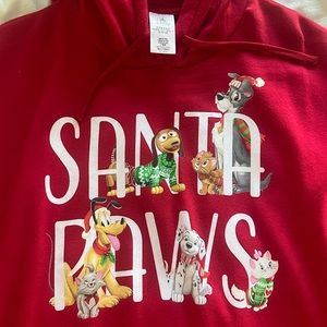 Disney Parks Santa Paws Hoodie